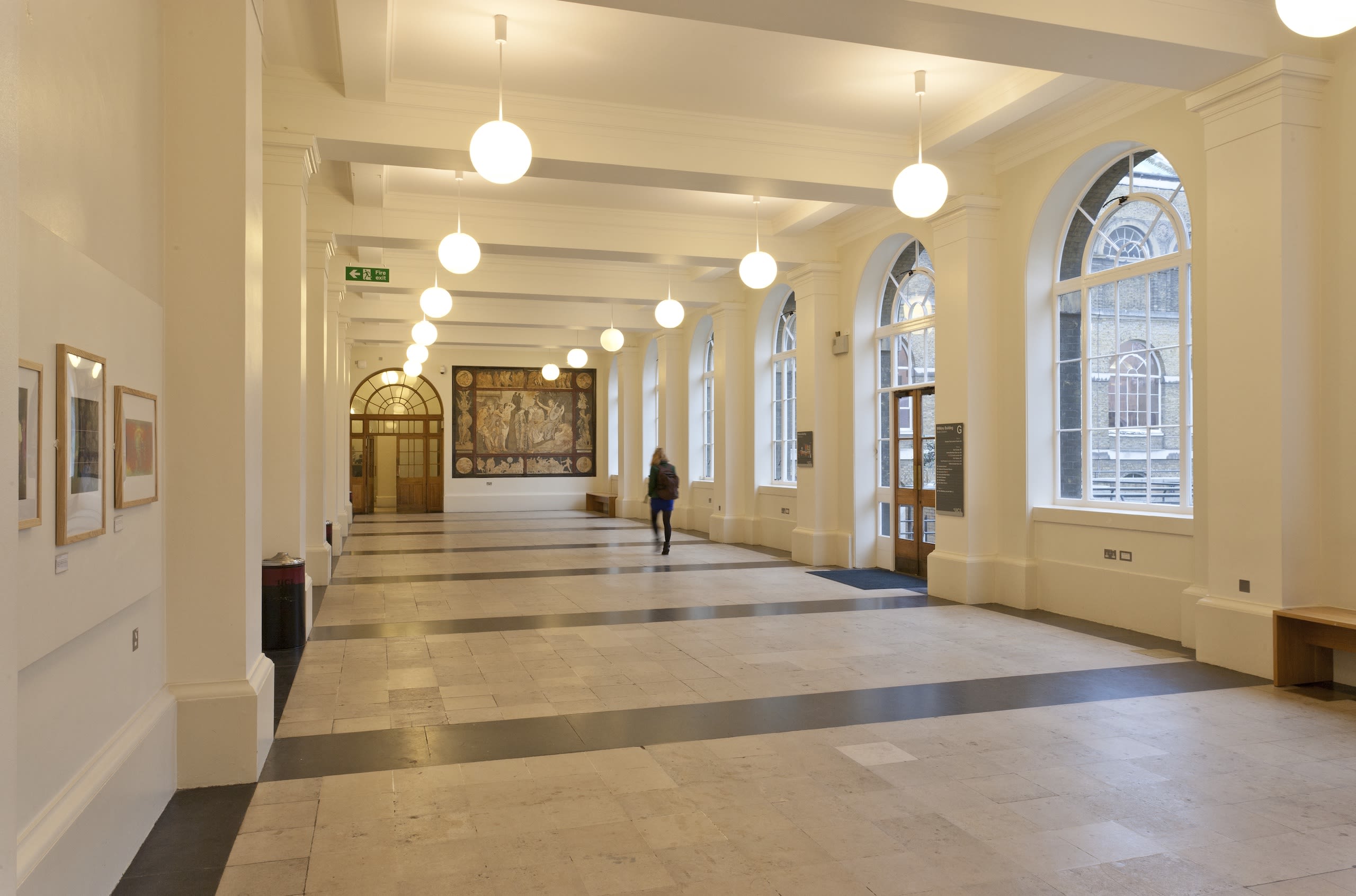 South Cloisters after restoration